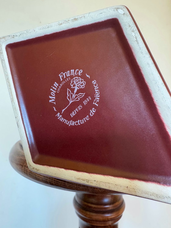 Image 1 of Design Vase Quadrilateral Steingut Charolles