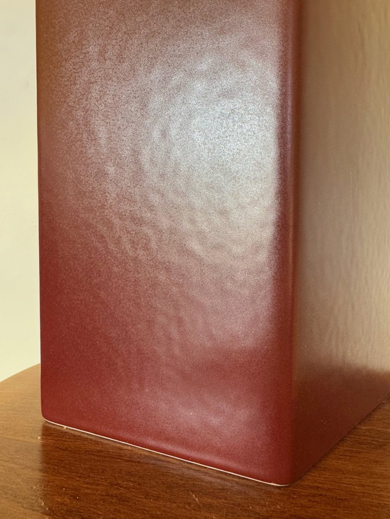 Image 1 of Design Vase Quadrilateral Steingut Charolles