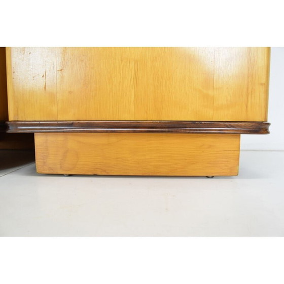 Image 1 of Zwei Nachttische aus Holz und Kunststoff, Tschechoslowakei 1960