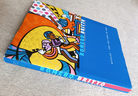 Image 1 of Romero Britto Farben Rund um die Welt, signiert