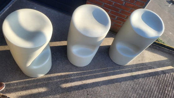 Image 1 of 3x Driade Tokyo-Pop Hocker (Barhocker), Tokujin Yoshioka