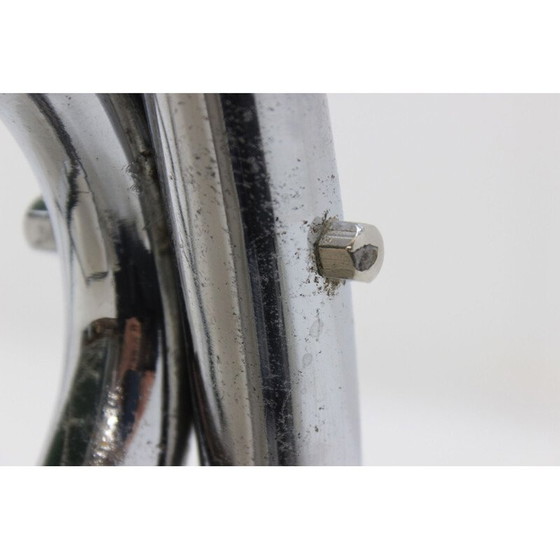 Image 1 of Sessel aus grünem Chrom von Anton Lorenz für Thonet, 1930