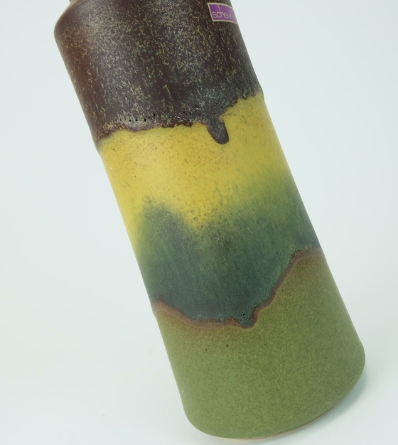 Image 1 of Scheurich Vase Modell 205-32 Matte Glasur 1960S