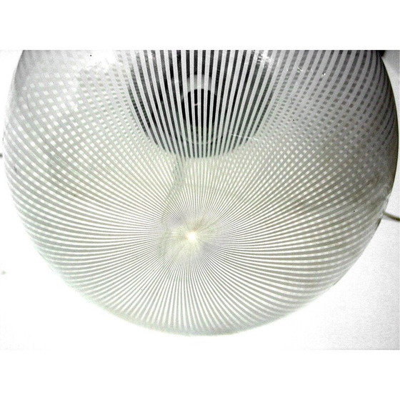 Image 1 of Vintage-Pendelleuchte von Massimo Vignelli für Venini, Italien 1970