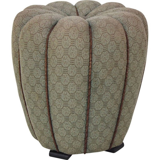 Mid-century Art deco Hocker Fußbank von Jindrich Halabala, 1930er Jahre