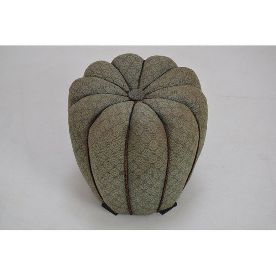 Image 1 of Mid-century Art deco Hocker Fußbank von Jindrich Halabala, 1930er Jahre