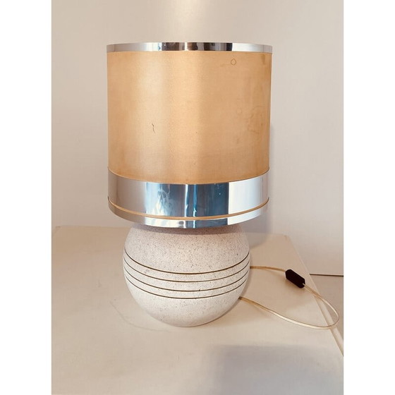 Image 1 of Vintage Keramik-Tischlampe, Italien 1970