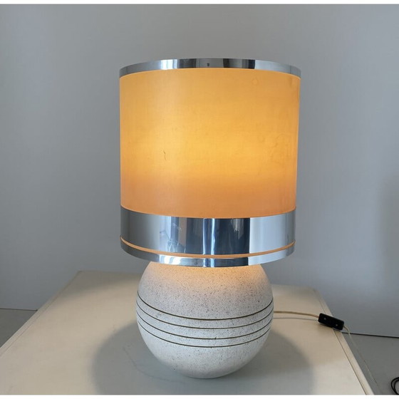 Image 1 of Vintage Keramik-Tischlampe, Italien 1970