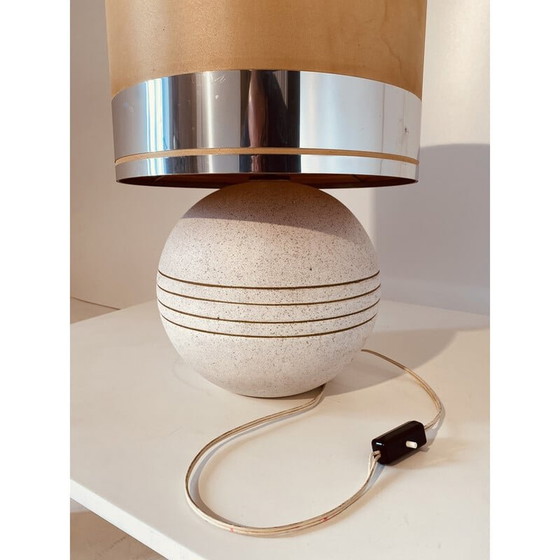 Image 1 of Vintage Keramik-Tischlampe, Italien 1970