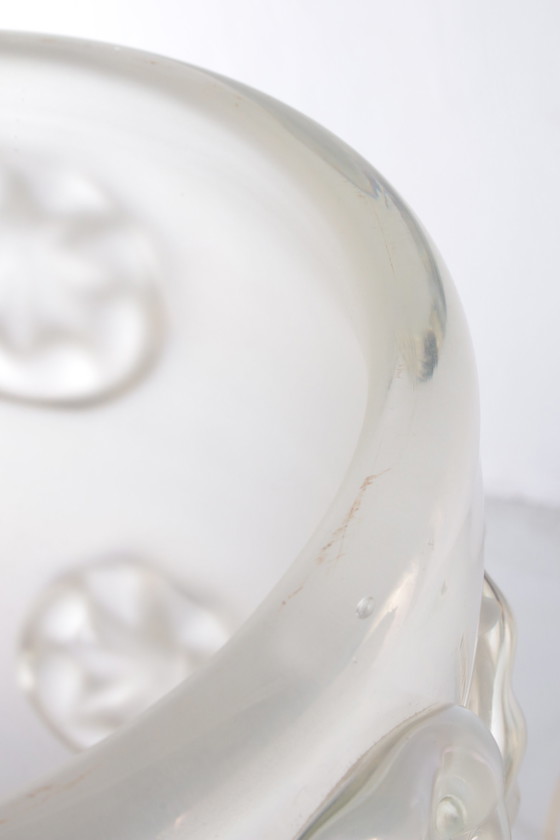 Image 1 of Barovier & Toso Tischlampen aus geblasenem Muranoglas