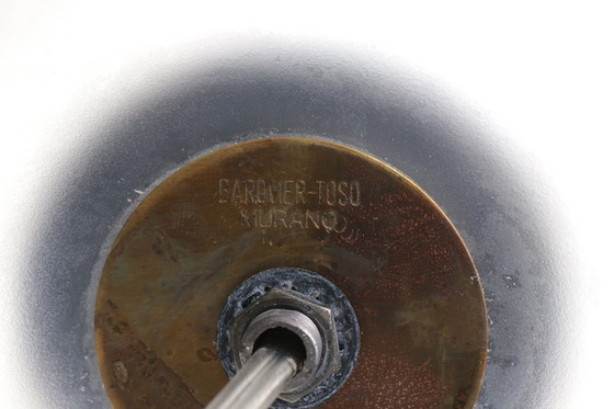 Image 1 of Barovier & Toso Tischlampen aus geblasenem Muranoglas