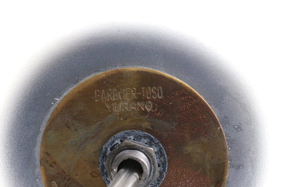 Image 1 of Barovier & Toso Tischlampen aus geblasenem Muranoglas