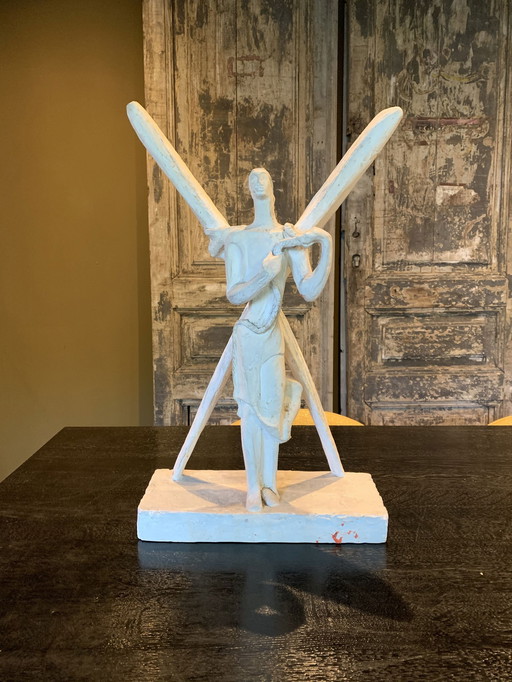 Helene 'Nel' Bouhuys Klaassen Skulptur Petronella