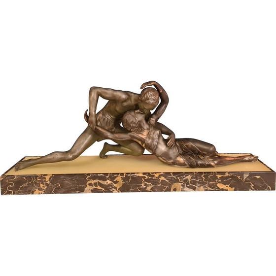 Image 1 of Vintage Art Deco Lineal auf Marmor