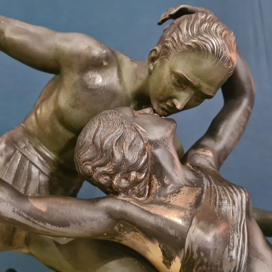 Image 1 of Vintage Art Deco Lineal auf Marmor