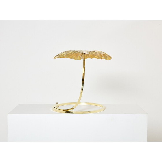 Image 1 of Alte Rhabarberlampe in Laiton von Tommaso Barbi und Carlo Giorgi für Bottega Gadda, 1970