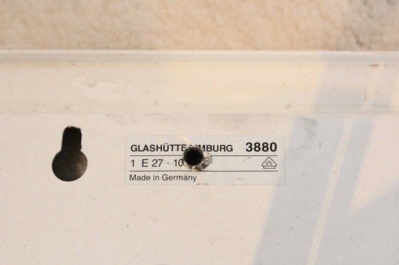 Image 1 of 2 x Glashütte Limburg dreieckige Wandleuchte