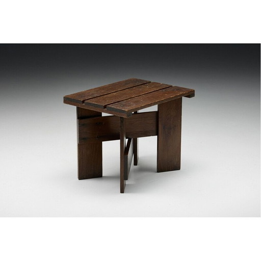 Vintage Kistenhocker von Gerrit Rietveld, 1930er Jahre