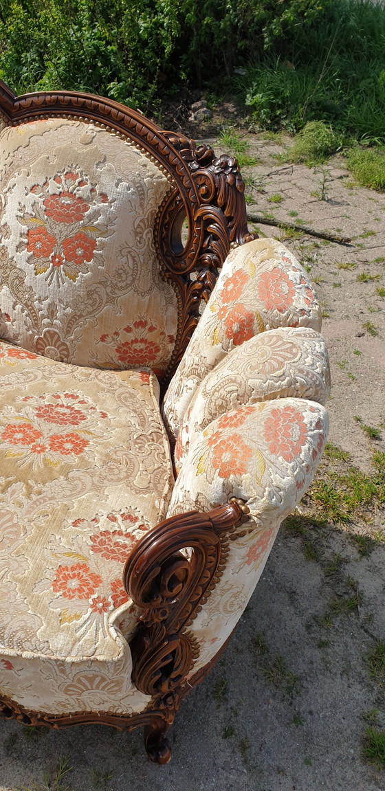 Image 1 of 2x italienische Barocksessel + Sofa