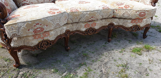 Image 1 of 2x italienische Barocksessel + Sofa