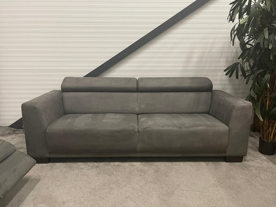 Image 1 of Montel 3-Sitzer Sofa + 2X Relaxsessel