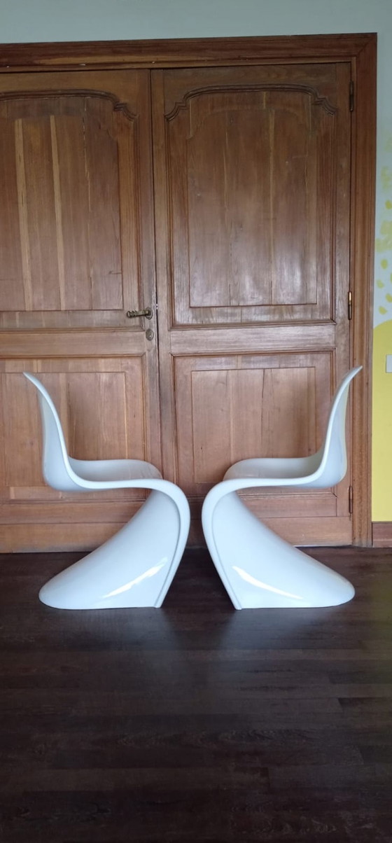 Image 1 of 2x Verner Panton Classic Chair S