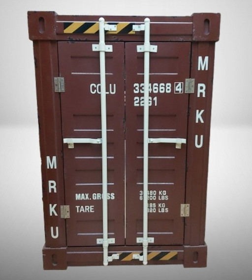 Industriedesign Spiegel Schiffscontainer