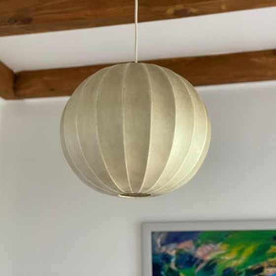 Image 1 of 60s Castiglioni Cocoon Pendelleuchte