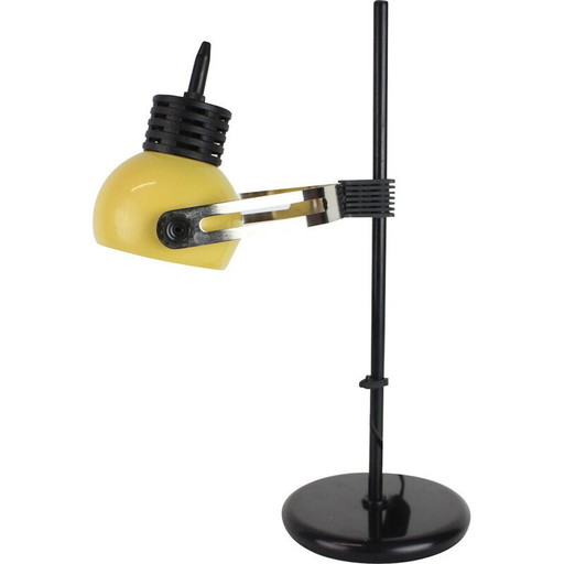 Verstellbare Tischlampe aus der Mitte des Jahrhunderts, Tschechoslowakei 1970er Jahre
