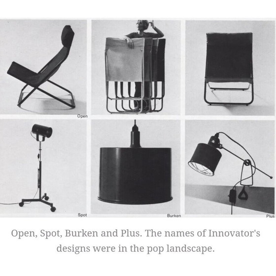 Image 1 of Faltbarer Sessel "Open" von Jan Dranger und Johan Huldt für Innovator, 1970er Jahre