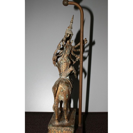 Image 1 of Shiva-Lampe aus Bronze