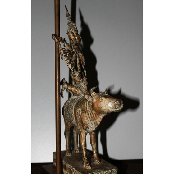 Image 1 of Shiva-Lampe aus Bronze