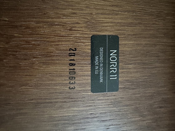 Image 1 of Norr 11 Mammut Stuhl Leder inkl. Ottomane