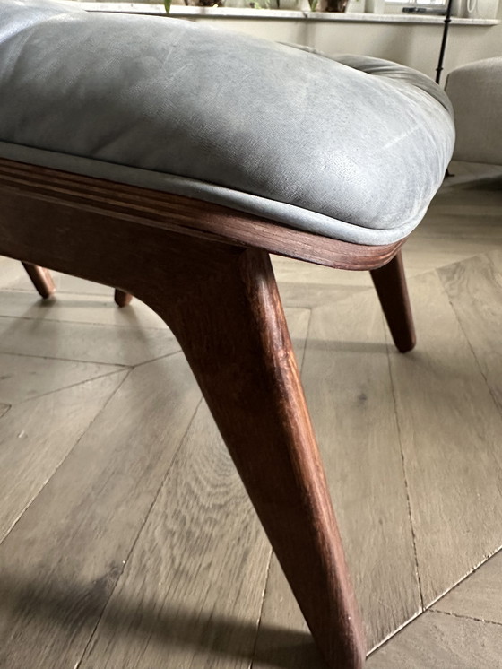 Image 1 of Norr 11 Mammut Stuhl Leder inkl. Ottomane