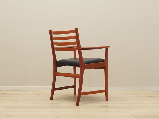 Image 1 of Teakholzstuhl, Dänisches Design, 1970er Jahre, Produktion: Dänemark