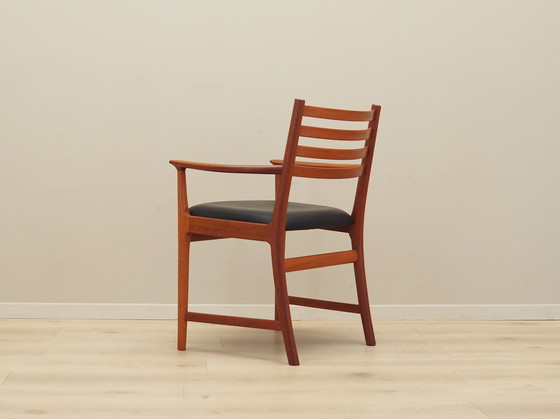 Image 1 of Teakholzstuhl, Dänisches Design, 1970er Jahre, Produktion: Dänemark