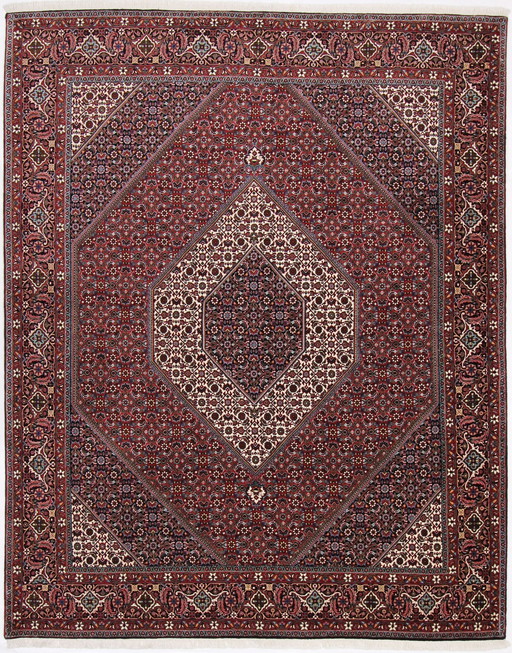 Original Handgeknüpfter Perserteppich Bidjar Takab Sehr Fein Geknüpft 253 X 202 Cm Top Zustand