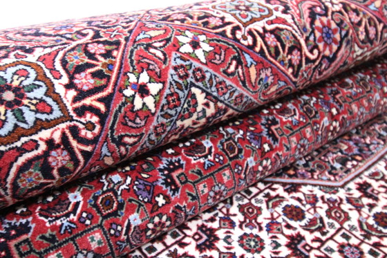 Image 1 of Original Handgeknüpfter Perserteppich Bidjar Takab Sehr Fein Geknüpft 253 X 202 Cm Top Zustand