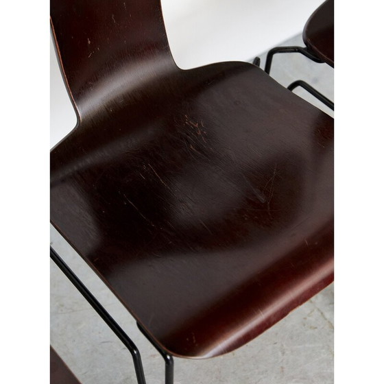 Image 1 of Satz von 4 Stühlen "Anziano" von John Hutton für Donghia, 1989