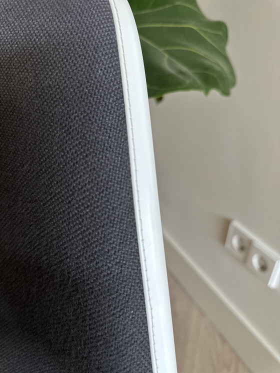 Image 1 of 6x Vitra Eames DSR Polsterstuhl