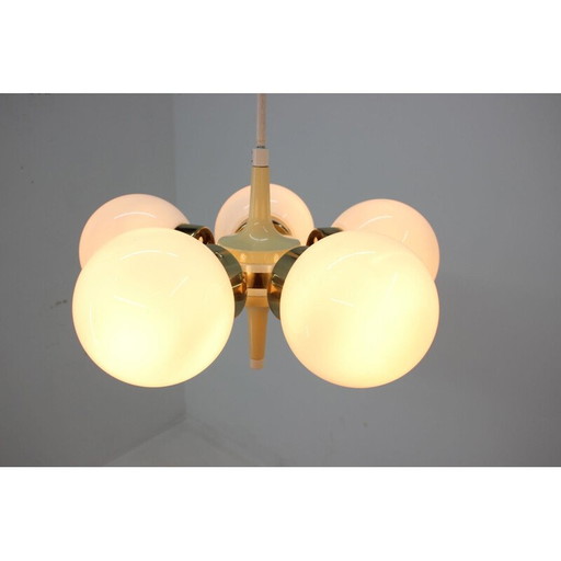 Vintage "Space Age Sputnik" Kronleuchter von Elektroinstala Decin, 1970er Jahre