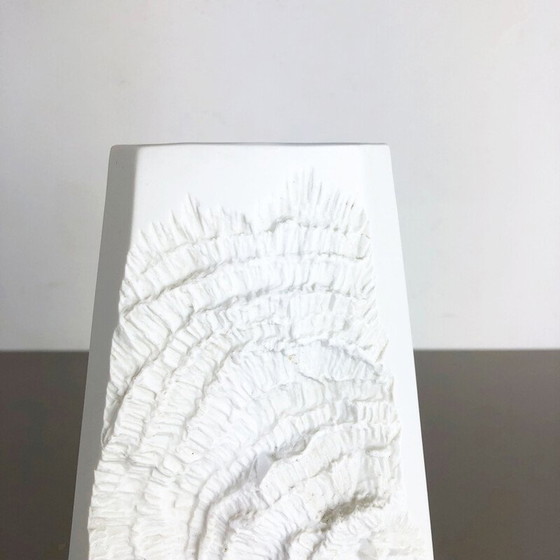 Image 1 of Vintage OP Art Biskuitporzellan Vase von AK Kaiser
