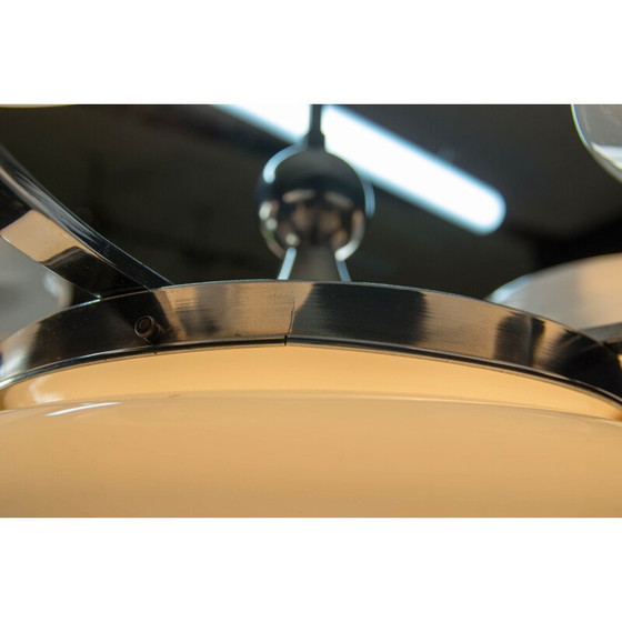 Image 1 of Vintage-Kronleuchter aus Glas, Tschechoslowakei 1930