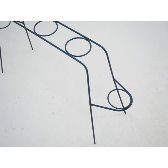 Image 1 of Blumenständer aus Metall, Tschechoslowakei 1960