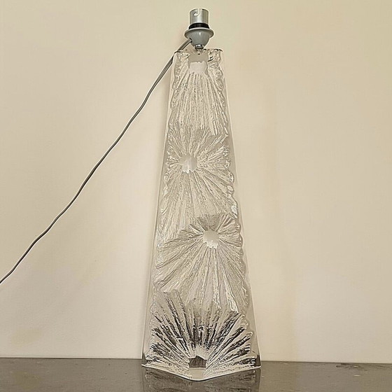 Image 1 of Lampe "Cratères" aus Daum-Kristall, 1960-1970