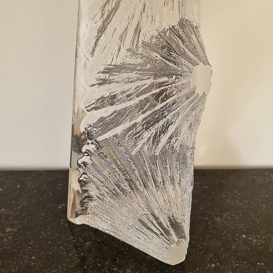 Image 1 of Lampe "Cratères" aus Daum-Kristall, 1960-1970