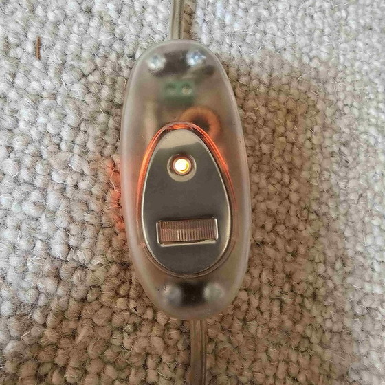 Image 1 of Zylindrische Lampe Modell 3856 aus transparentem Glasrohr von Alberto Zecchini für Fontana Arte, 1990