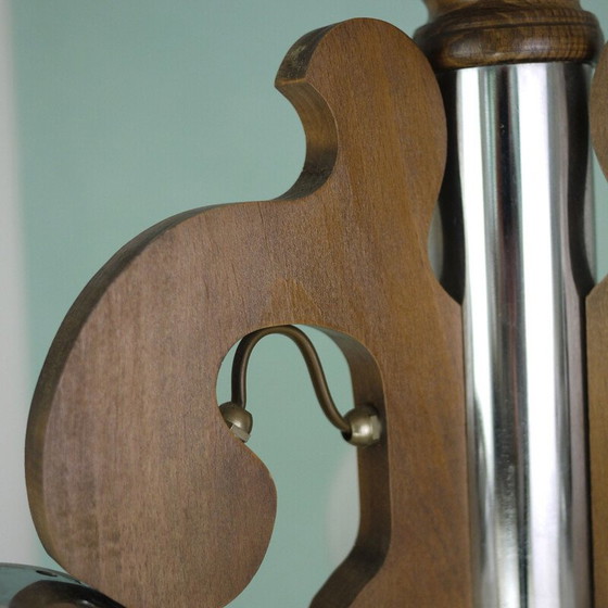 Image 1 of Vintage-Glas-Kronleuchter, Italien, 1970er Jahre