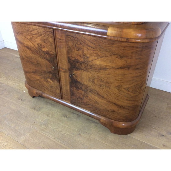 Image 1 of Vintage Art Deco Vitrine von Jindrich Halabala, 1930