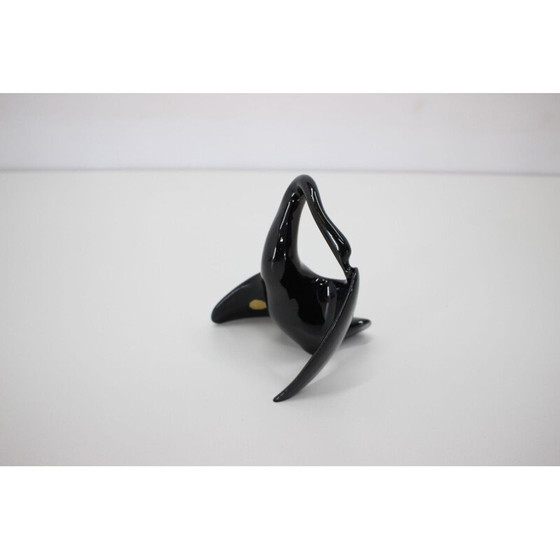 Image 1 of Schwan aus Porzellan von Miroslav Smutný, Tschechoslowakei 1960